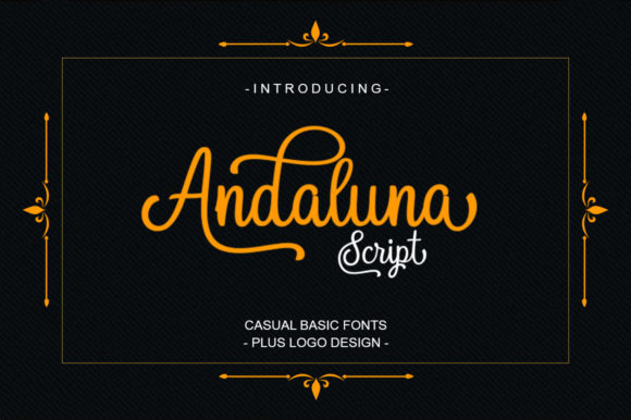 Andaluna: Elegant Handwritten Font