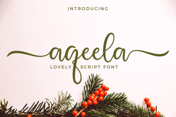 Aqeela Font for Web Design