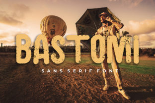 Bastomi: A Raw Sans Serif for Branding