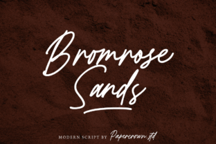 Bromrose Sands Font for Creative Projects