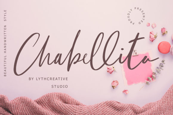 Chabellita Font for Creative Makers