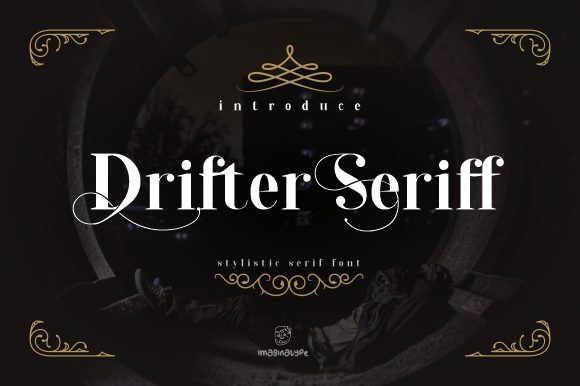 Drifter Seriff: Elegant Serif for Creative Projects
