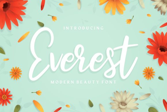 Everest Font for Creative Campaigns