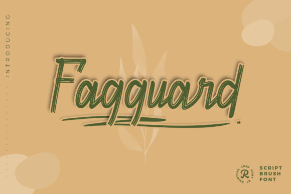 Fagguard Font for Creative Makers