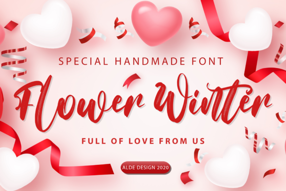 Flower Winter Font for Elegant Branding