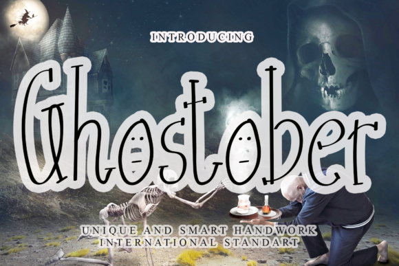 Ghostober Font for Creative Brands