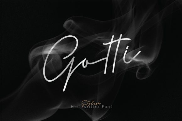 Gotti Font: Stylish Script for Digital Design