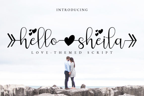 Hello Sheila Font: Romantic Script for Digital Design