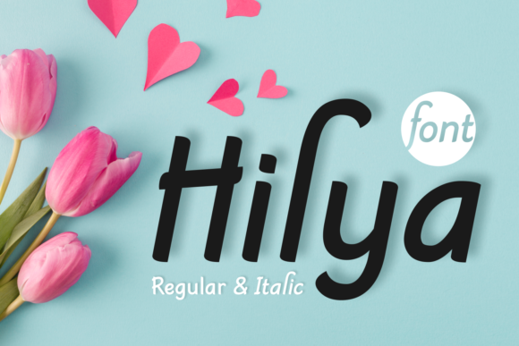 Hilya: A Script Font for Elegant Design