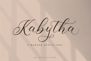 Kabytha: A Handwritten Font for Creative Makers