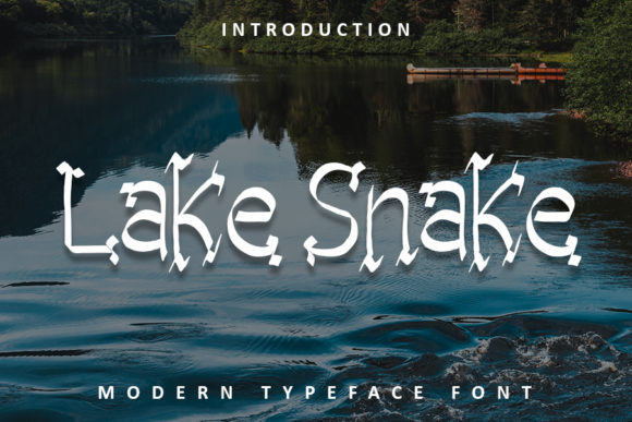 Lake Snake Font for Web Design