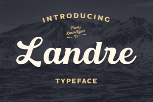 Landre Font for Business Branding