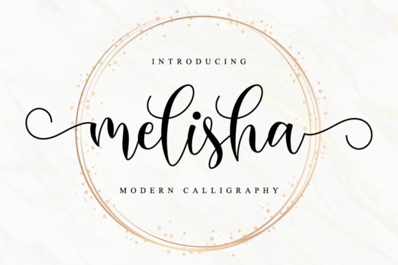 Melisha Font: Elegant Script for Branding