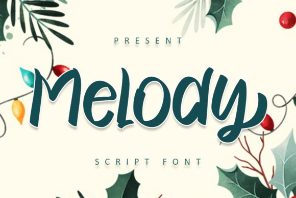 Melody Font: Handwritten Elegance for Makers