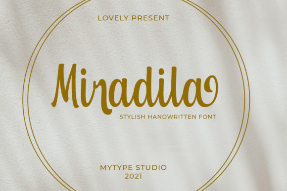 Miradila Font for Stylish Design