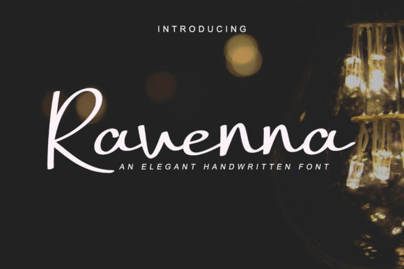 Ravenna Font: Elegant Script for Creative Makers