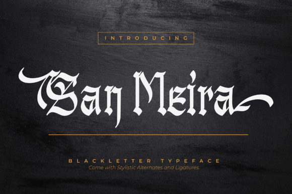 San Meira Font for Elegant Branding