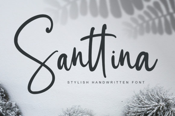 Santtina: A Handwritten Font for Creative Projects