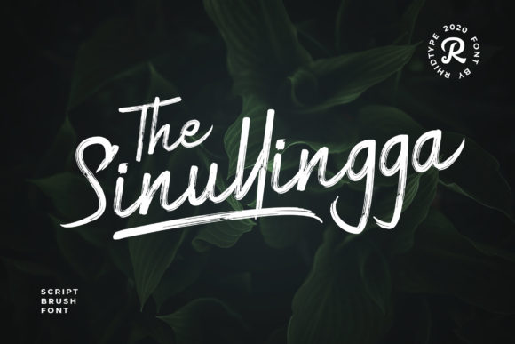 Sinullingga Font for Creative Projects