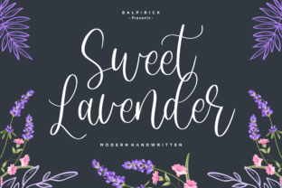 Sweet Lavender Font for Elegant Design