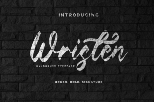 Wristen Font: A Handwritten Touch for Editorial Design
